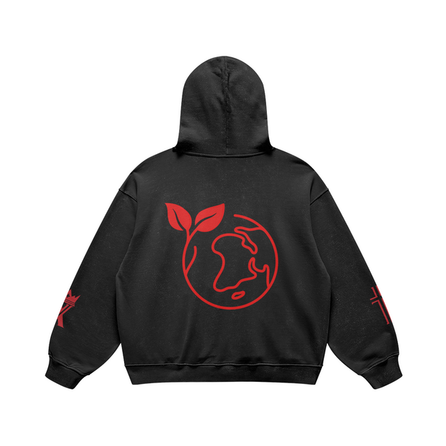 EARTH RETRO HOODIE