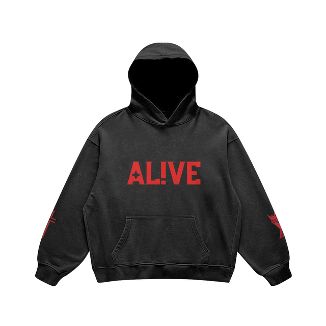ALIVE RETRO HOODIE